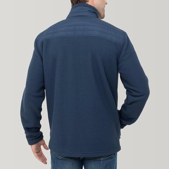 MEN'S SMALL - FREE COUNTRY - Grid Fleece Jacket NEW $90 msrp - Picture 2 of 7